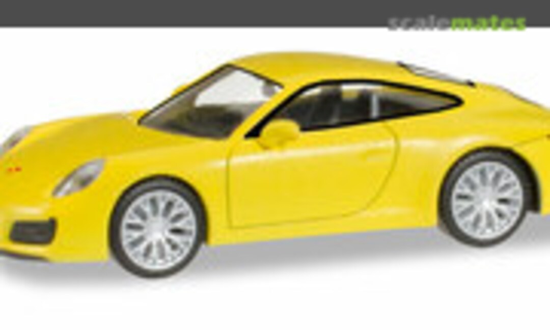 Porsche 911 Carrera 4S, racing yellow (Herpa 028639)