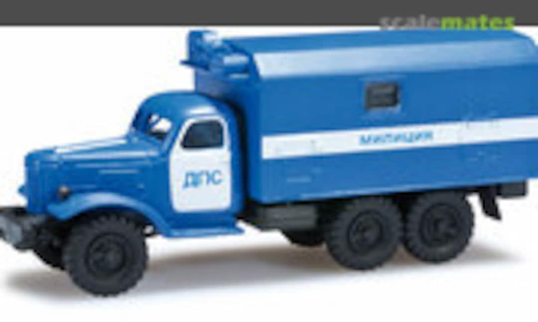 1:87 ZIL 157 Koffer-LKW &quot;Polizei Ukraine&quot; (Herpa 744881)
