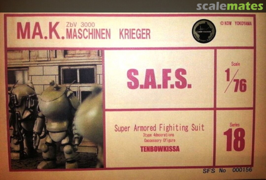 Boxart S.A.F.S. Series 18 Tenbowkissa Boxart S.A.F.S. Series 18 Tenbowkissa