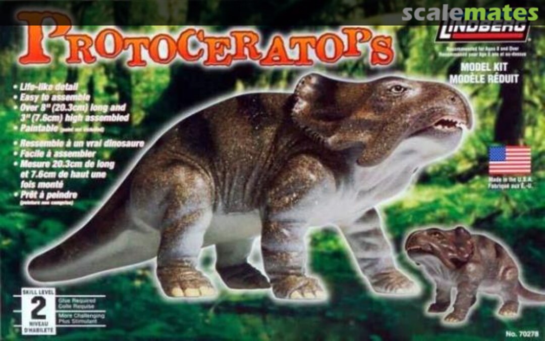 Boxart Protoceratops 70278 Lindberg Boxart Protoceratops 70278 Lindberg