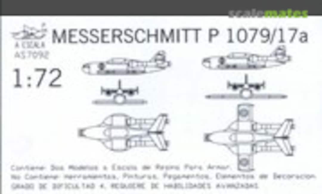 1:72 MESSERSCHMITT P1079/17a (AESCALA AS7092) AS7092