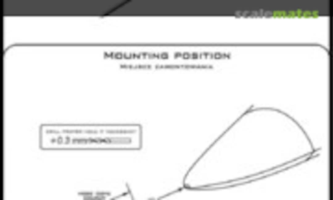 1:144 Su-34 (Fullback) Pitot Tube (Master AM-144-025) AM-144-025