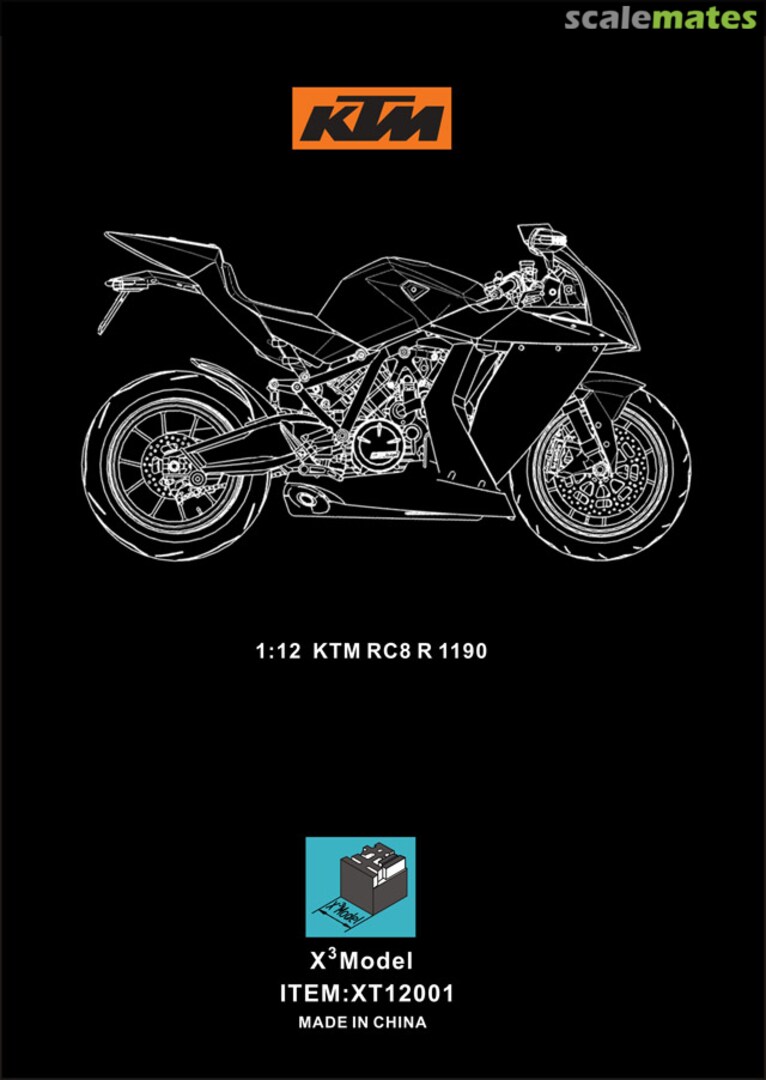 Boxart KTM RC8 R 1190 XT12001 X3 Model