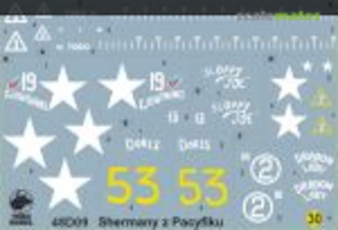 Boxart PTO Sherman tanks 48D09 ToRo Model Boxart PTO Sherman tanks 48D09 ToRo Model