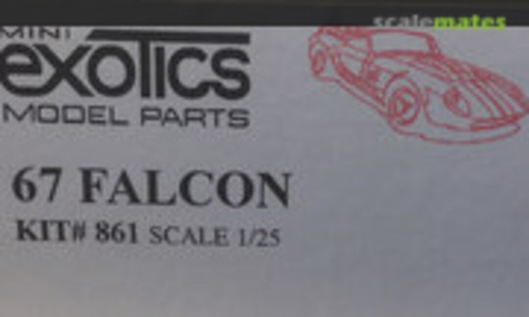 1:25 67 Falcon (Mini Exotics 861) 861