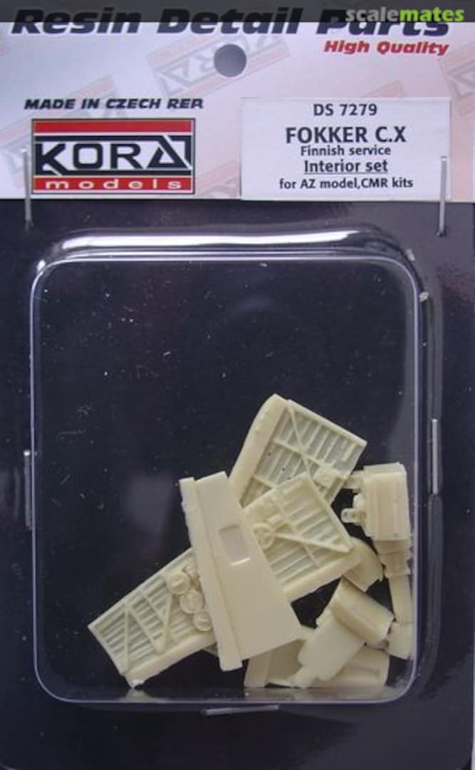 Boxart Fokker C.X DS7279 Kora Models Boxart Fokker C.X DS7279 Kora Models