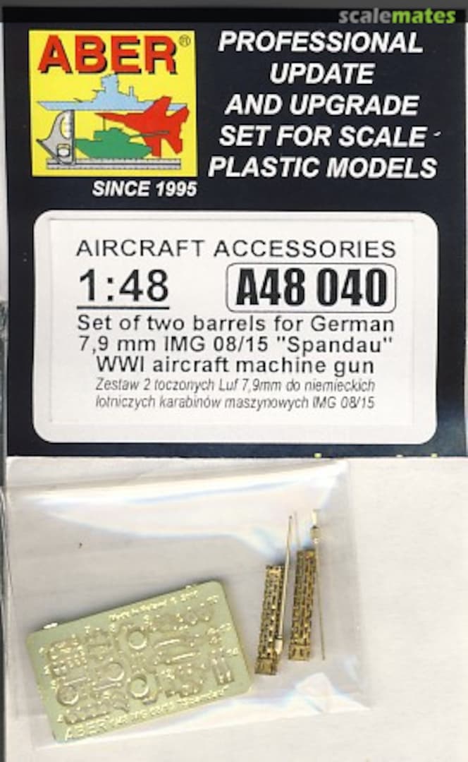 Boxart German 7,92 mm lMG 08/15 "Spandau" A48040 Aber Boxart German 7,92 mm lMG 08/15 "Spandau" A48040 Aber