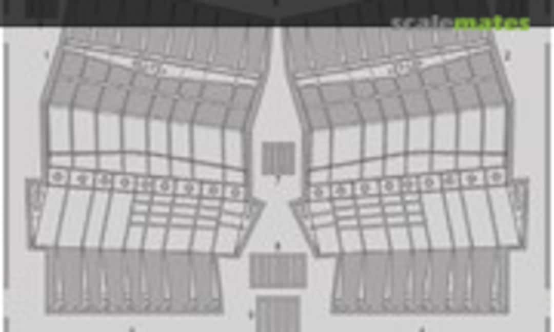 1:48 A6M2 landing flaps (Eduard 481076) 481076