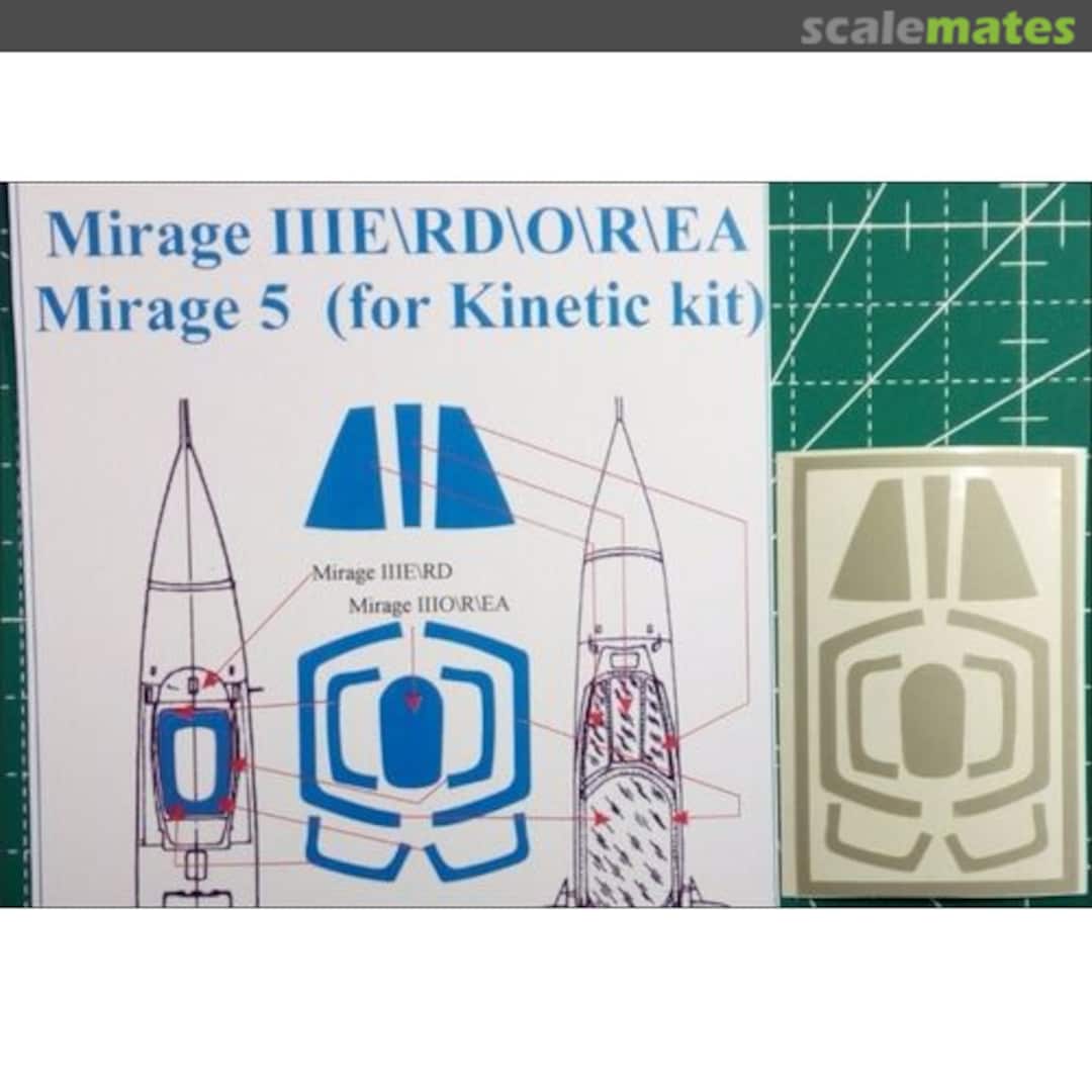 Boxart Mirage IIIE / RD / R / O / P / EA and Mirage 5 URM484 UpRise Decal Boxart Mirage IIIE / RD / R / O / P / EA and Mirage 5 URM484 UpRise Decal