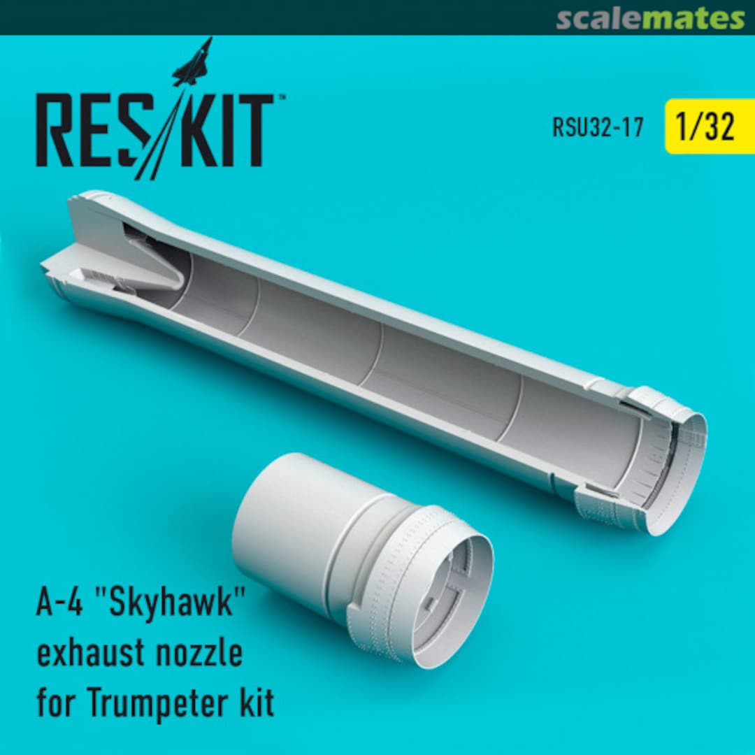 Boxart A-4 Skyhawk - exhaust nozzle RSU32-0017 ResKit Boxart A-4 Skyhawk - exhaust nozzle RSU32-0017 ResKit