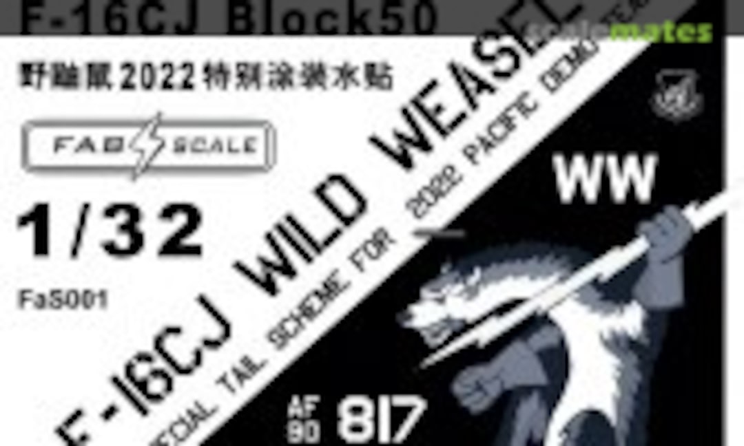 1:32 F-16CJ Wild Weasel (Fab Scale FaS001) FaS001