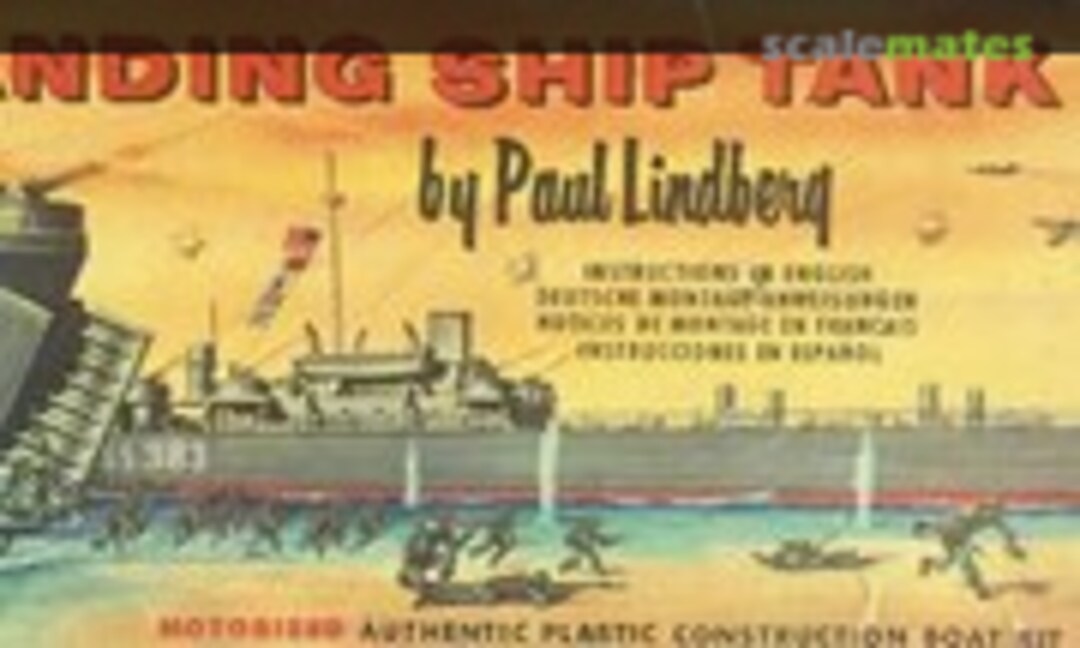 1:245 Landing Ship Tank (Lindberg 725M 198) 725M 198