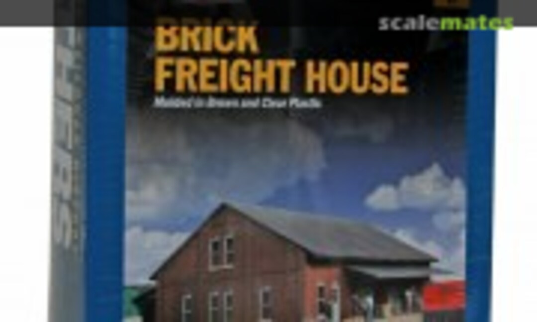 1:87 Brick Freight House (Walthers 933-2954)