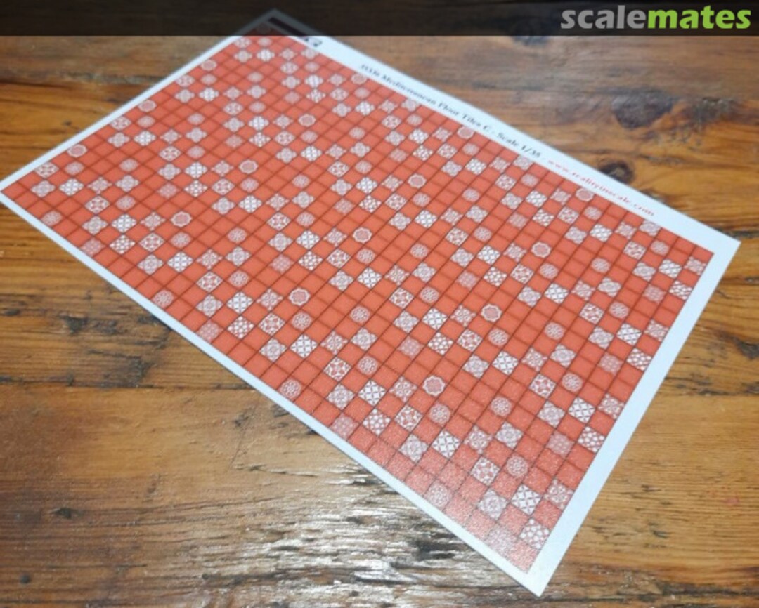 Boxart Mediterranean Floor Tiles C 35336 Reality in Scale Boxart Mediterranean Floor Tiles C 35336 Reality in Scale