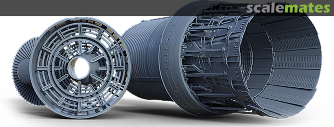 Boxart F-100 PW-229 OPEN NOZZLE with AFTERBURNER for F-15 ENGINE OFF 270 Tecnikit Boxart F-100 PW-229 OPEN NOZZLE with AFTERBURNER for F-15 ENGINE OFF 270 Tecnikit