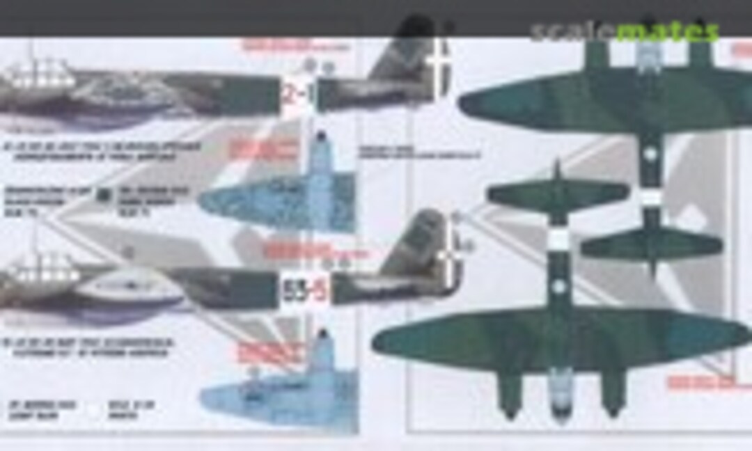1:72 Junkers Ju 88 A-4 Regia Aeronautica (Kora Models DEC7218) DEC7218