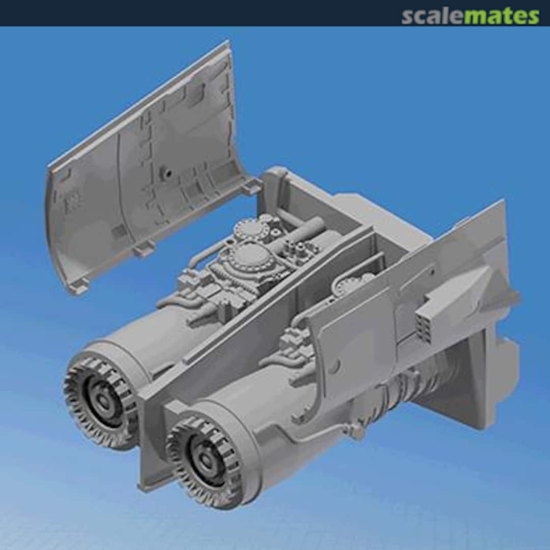 Boxart Tornado F3 Engine Set 48003 Scale Model Parts (UK)