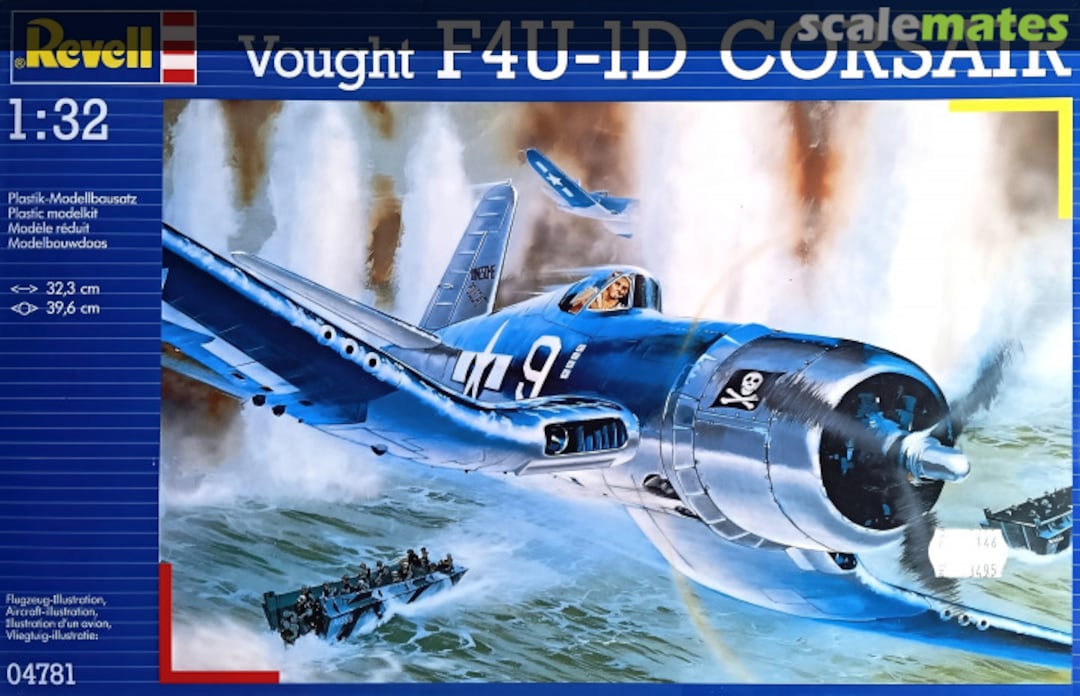 Boxart Vought F4U-1D Corsair 04781 Revell Boxart Vought F4U-1D Corsair 04781 Revell