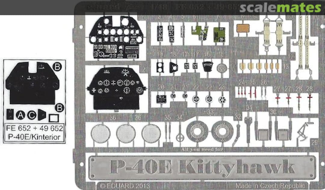 Boxart P-40 E/K S.A. 49652 Eduard Boxart P-40 E/K S.A. 49652 Eduard
