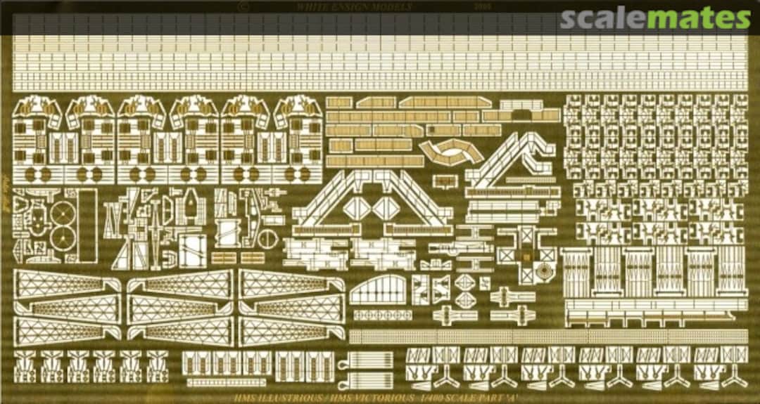 Boxart HMS Illustrious detail set PE 4007 White Ensign Models Boxart HMS Illustrious detail set PE 4007 White Ensign Models