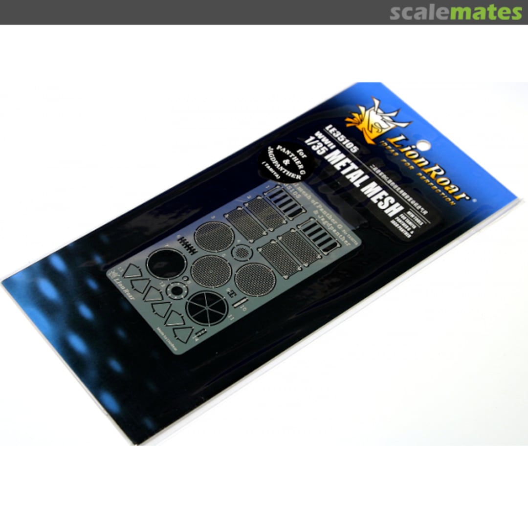 Boxart Metal Mesh for Panther G & Jagdpanther LE35105 Lion Roar Boxart Metal Mesh for Panther G & Jagdpanther LE35105 Lion Roar