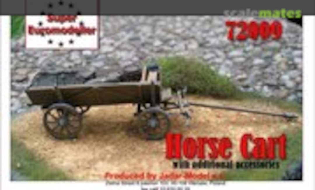 1:72 Horse Cart w/Accessories (Super Euromodeller 72009)