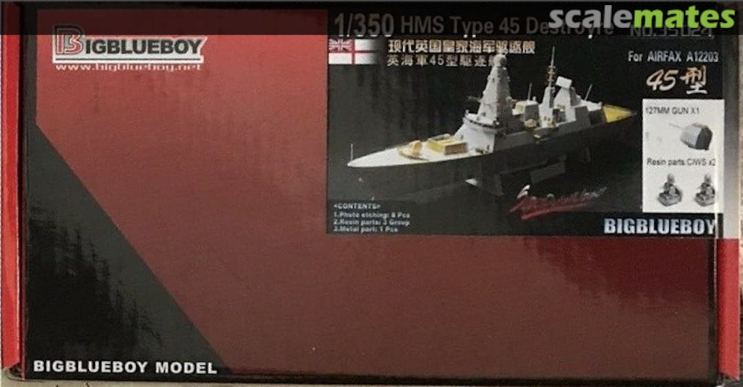 Boxart Type 45 Destroyer 35024 BigBlueBoy Boxart Type 45 Destroyer 35024 BigBlueBoy