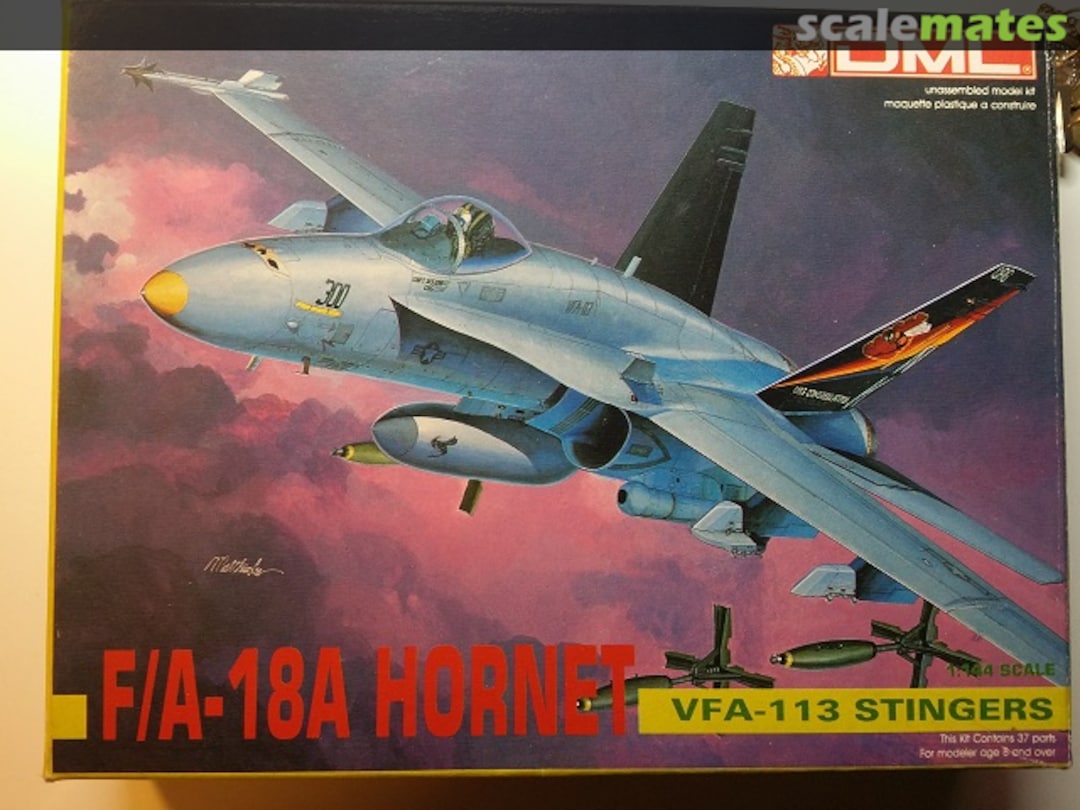 Boxart F/A-18A Hornet VFA-113 Stingers 4513 DML Boxart F/A-18A Hornet VFA-113 Stingers 4513 DML