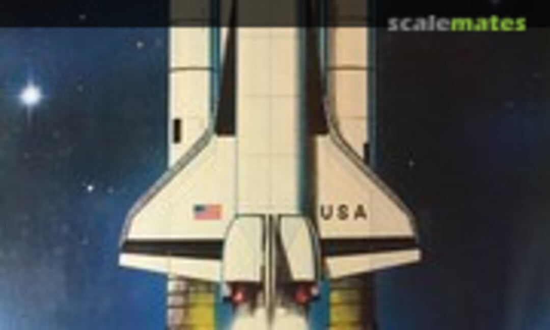 1:288 Space Shuttle Columbia & Rocket (Union Model A-13:600) A-13:600