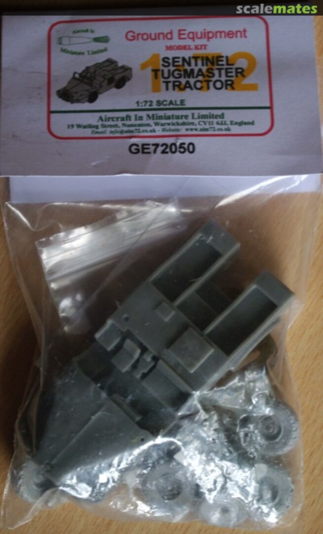 Boxart Sentinel Tugmaster Tractor GE72050 Aircraft In Miniature Ltd