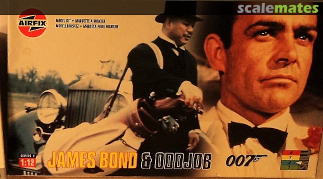 Boxart James Bond & Odd Job A04402 Airfix Boxart James Bond & Odd Job A04402 Airfix