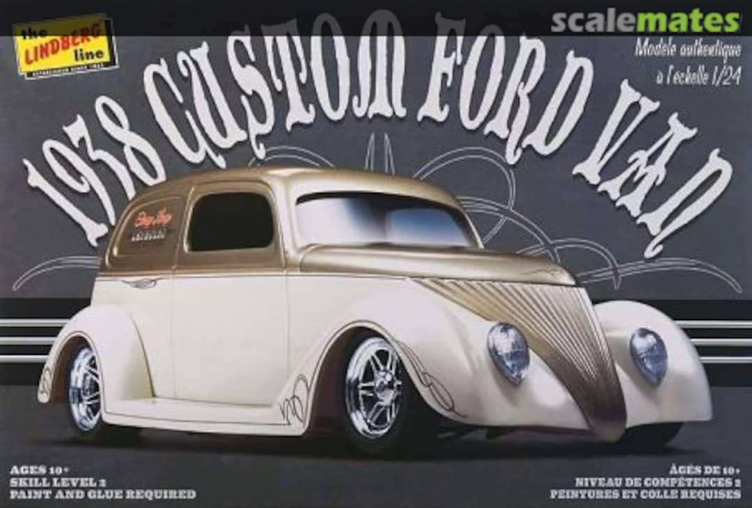 Boxart 1938 Custom Ford Van 73064 Lindberg