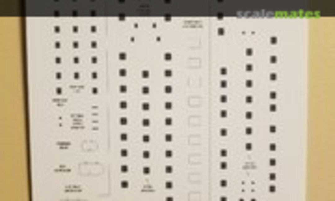1:144 Windows for DC-3 / DC-6 / L-1049 (Leading Edge 144.5)