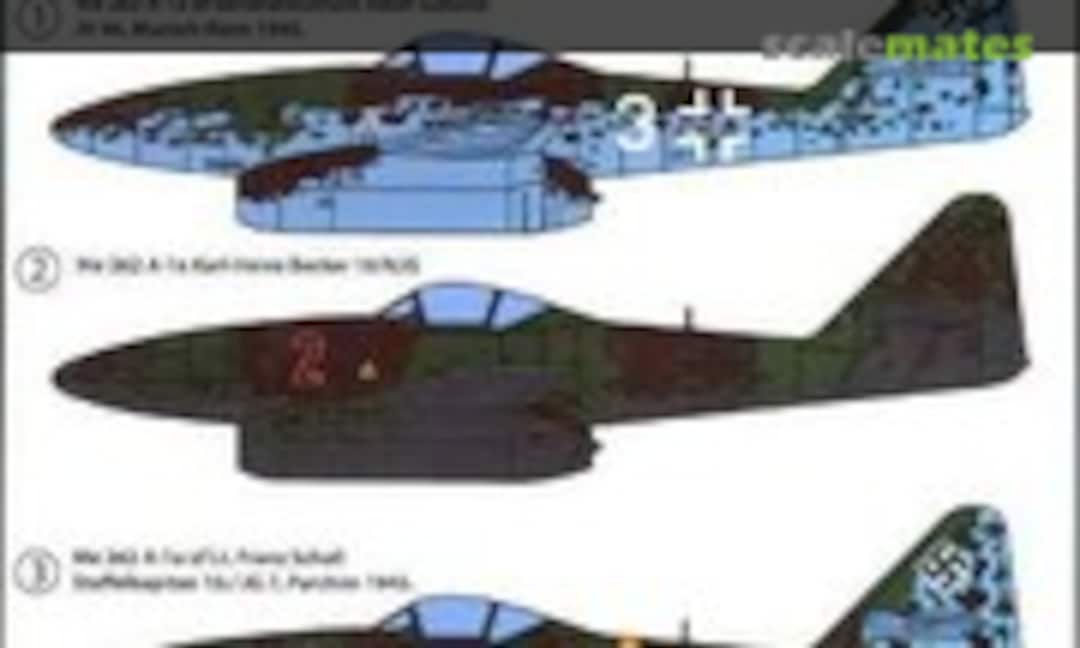 1:72 Decals Me262A-1a (Kits-World KW172157) KW172157