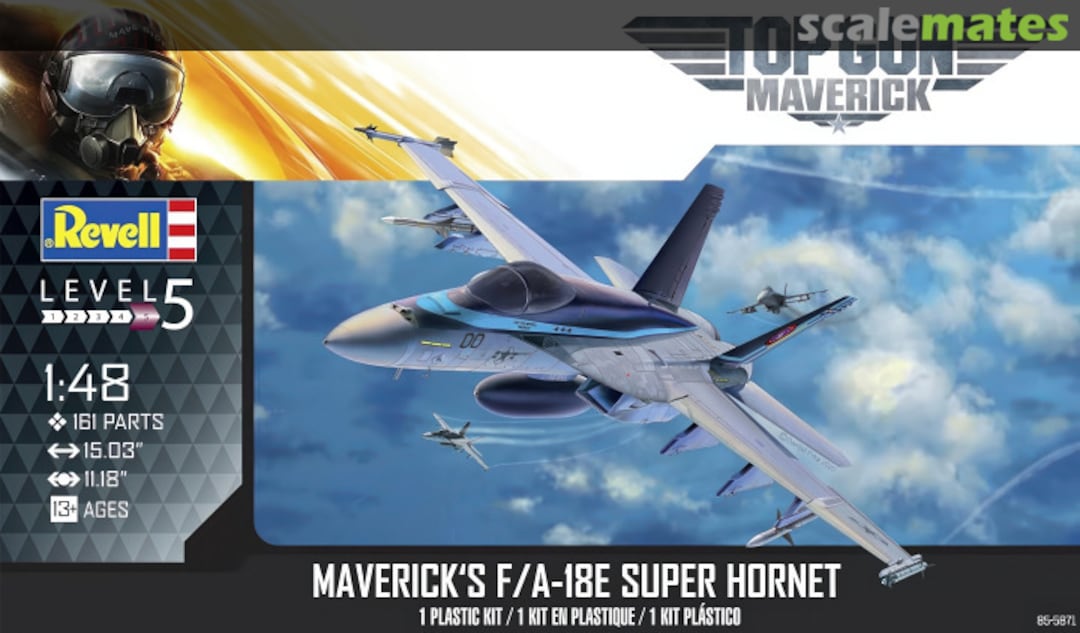 Boxart Maverick's F/A-18E Super Hornet 85-5871 Revell Boxart Maverick's F/A-18E Super Hornet 85-5871 Revell