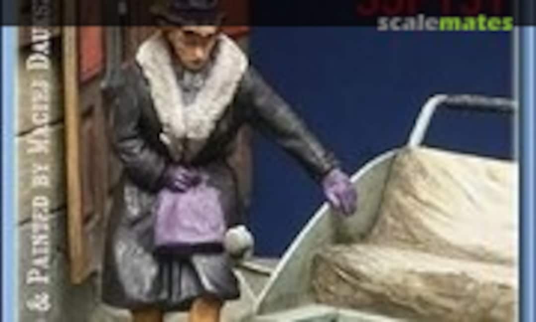 1:35 Woman Getting into a Rickshaw, 1940s (ToRo Model 35F131) 35F131