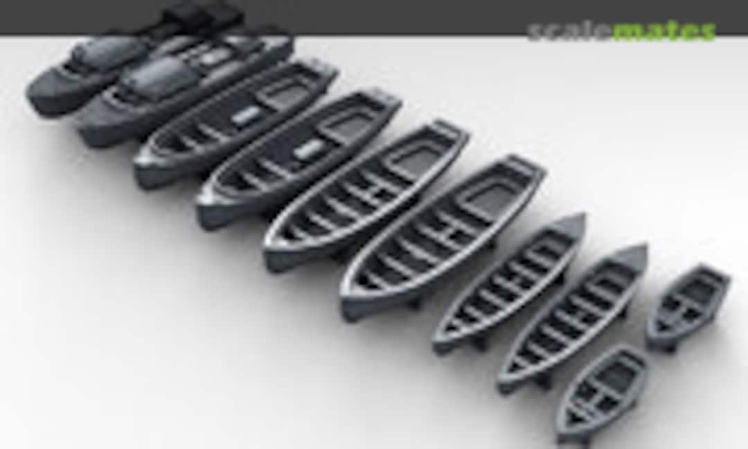 1:350 WW2 RN Boat Set 1 (Micro Master )