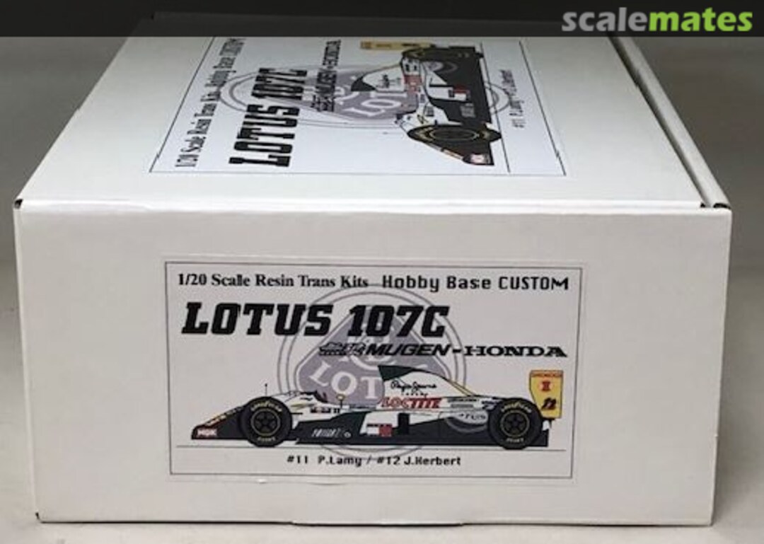 Boxart Lotus 107C Hobby Base Custom Boxart Lotus 107C Hobby Base Custom