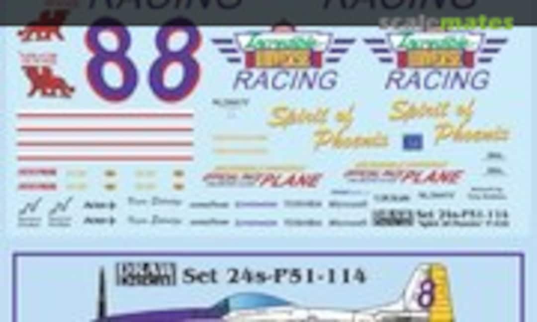 1:24 “Spirit of Phoenix” P-51D (Draw Decal 24-P51-114) 24-P51-114