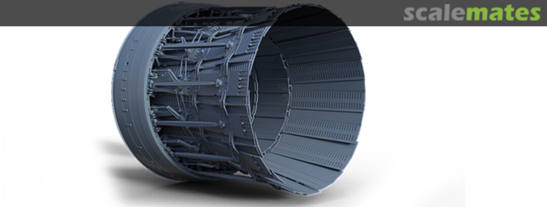 Boxart F-100 PW-229 UNMOUNTED OPEN NOZZLE for F-15 ENGINE OFF 272 Tecnikit Boxart F-100 PW-229 UNMOUNTED OPEN NOZZLE for F-15 ENGINE OFF 272 Tecnikit