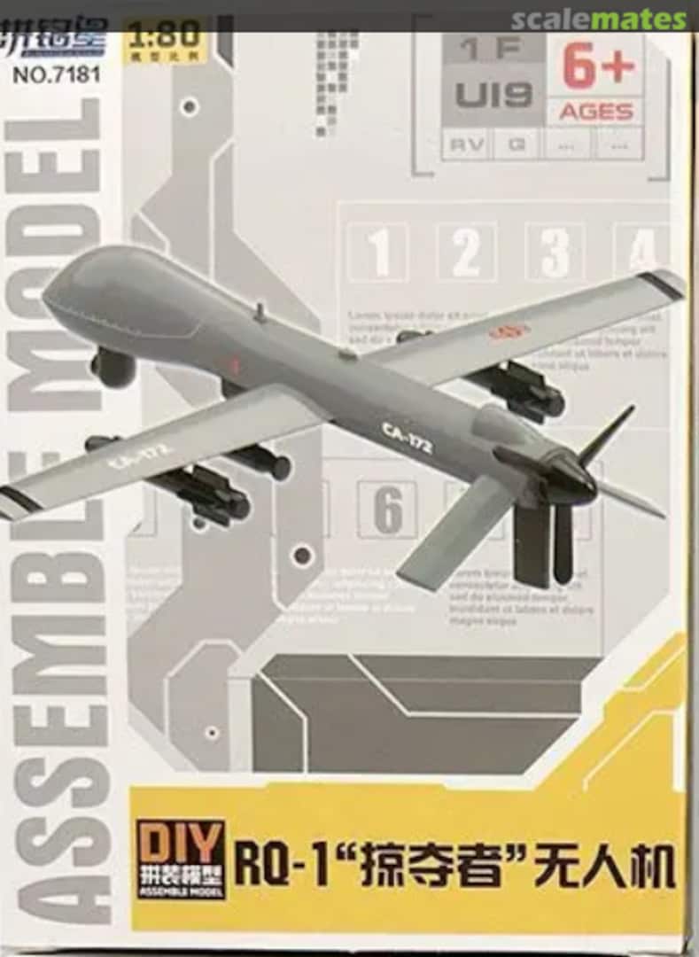 Boxart RQ-1 Predator Drone 7181-1 DIY Boxart RQ-1 Predator Drone 7181-1 DIY