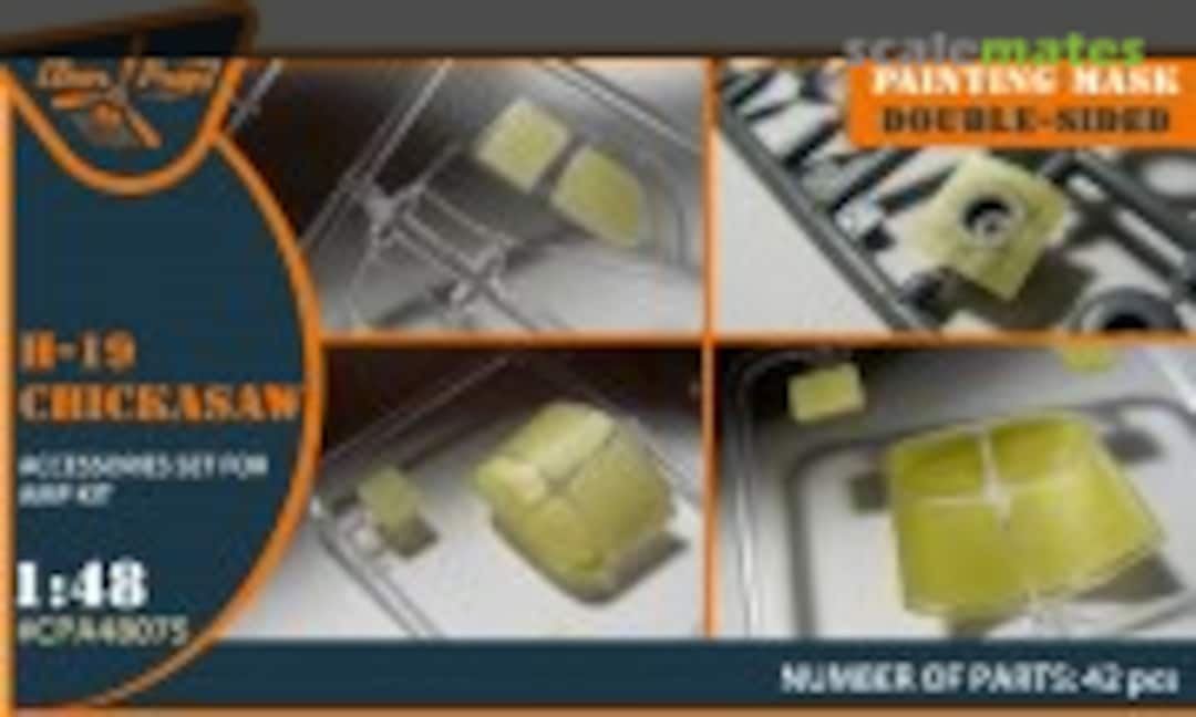 1:48 H-19 Chickasaw masks (double sided) (Clear Prop! CPA48075) CPA48075