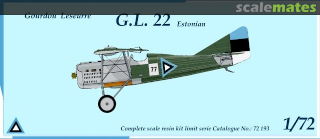 Boxart Gourdou Leseurre G.L.22 72193 Omega Models Boxart Gourdou Leseurre G.L.22 72193 Omega Models