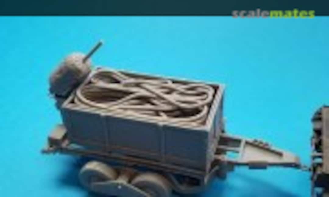 1:35 Giant Viper 4 wheel trailer (Newland Models NM35) NM35