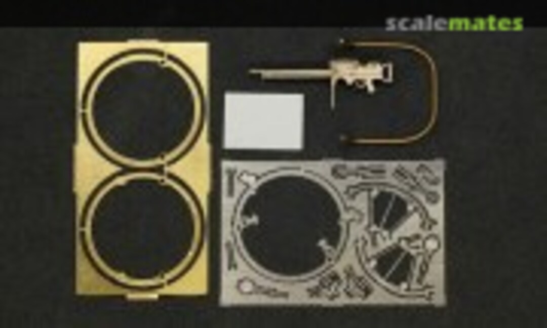 1:48 Type 92 machine gun on the Scarff ring (Mini World A4883) A4883