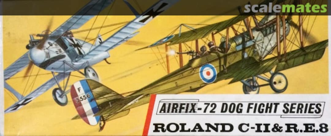 Boxart Roland C-II & R.E.8 D262F Airfix