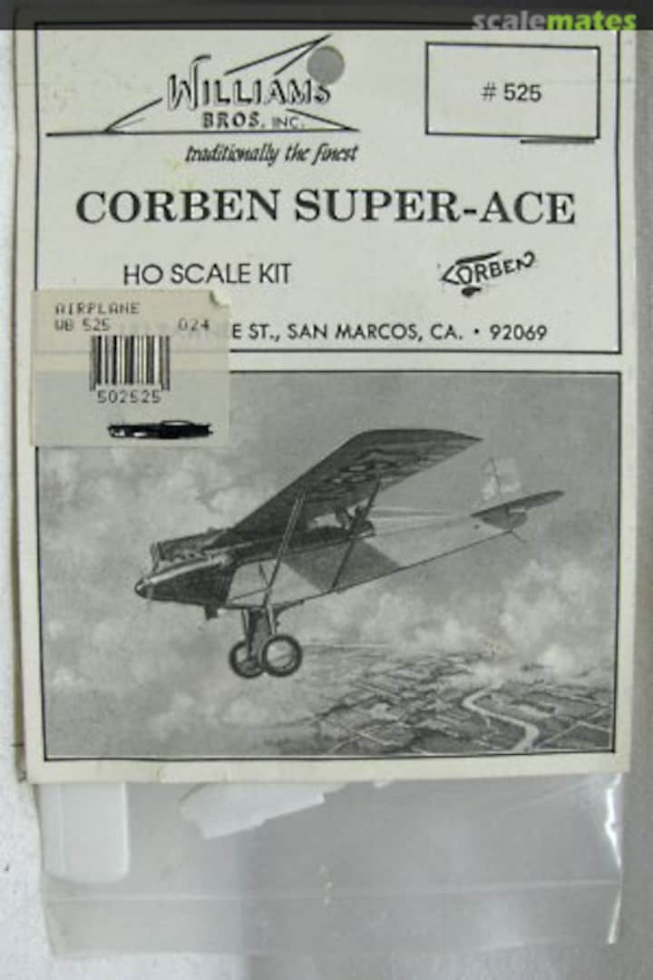 Boxart Corben Super-Ace 525 Williams Brothers Boxart Corben Super-Ace 525 Williams Brothers