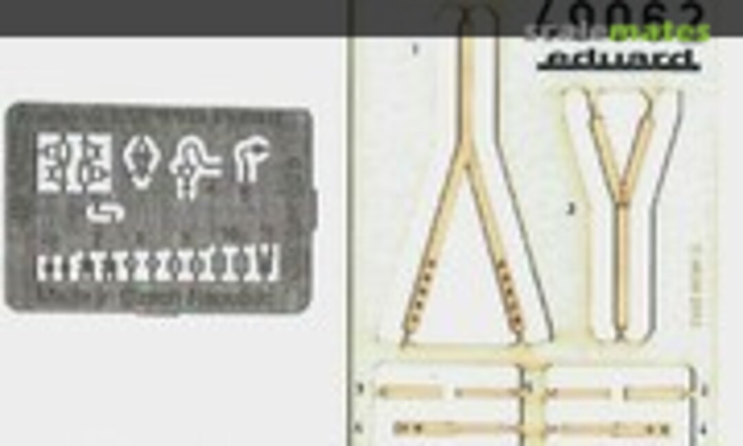 1:48 Seatbelts RAF WWII fabric (Eduard 49062)