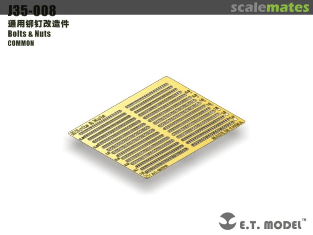 Boxart Bolts & Nuts J35-008 E.T. Model