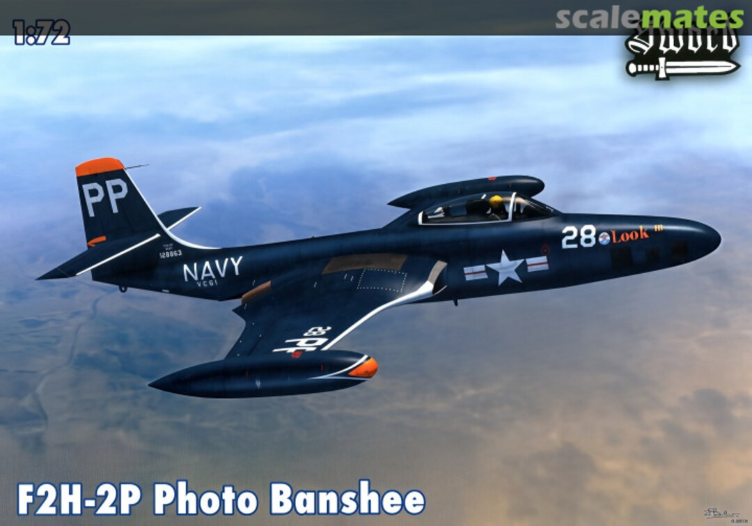Boxart F2H-2P Photo Banshee SW72078 Sword Boxart F2H-2P Photo Banshee SW72078 Sword